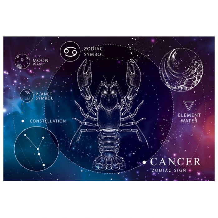 PUZZLE 250 KOM ZODIAC 4 CANCER (RAK) INTERDRUK * DO ISTEKA ZALIHA
