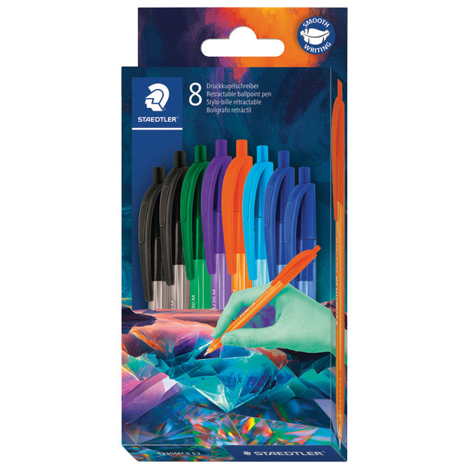 OLOVKA KEMIJSKA BALL 4230M MULTIVERSE PK8 STAEDTLER 4230C8E2-1 SORTIRANO BLISTER