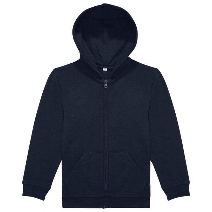 MAJICA DUGI RUKAVI B&C ZIP HOOD KIDS 280G ID 334 TAMNO PLAVA 9/11