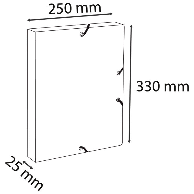 MAPA S GUMICOM HRBAT-25 MM A4 AUTENTIK EXACOMPTA 59239E SORTIRANO
