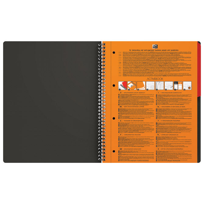 BLOK KOLEGIJ A4 KARO 80L PERFORACIJA PLUS 4RUPE ACTIVEBOOK OXFORD 100104329