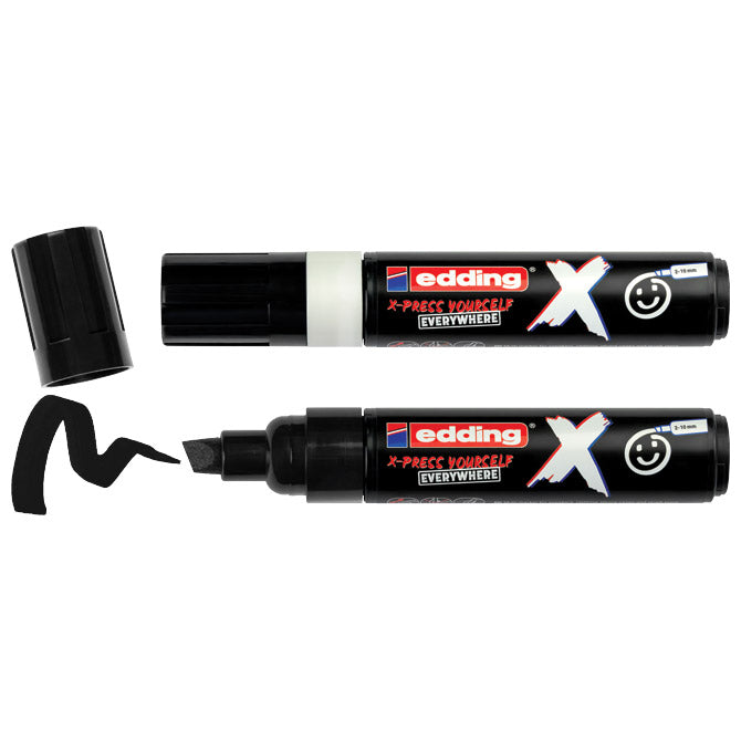SET X MARKER 2-10 MM CRNO-BIJELI PK2 EDDING 6900