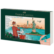 SET PITT ARTIST PEN PK12 NEW YORK FABER CASTELL 267135 SORTIRANO