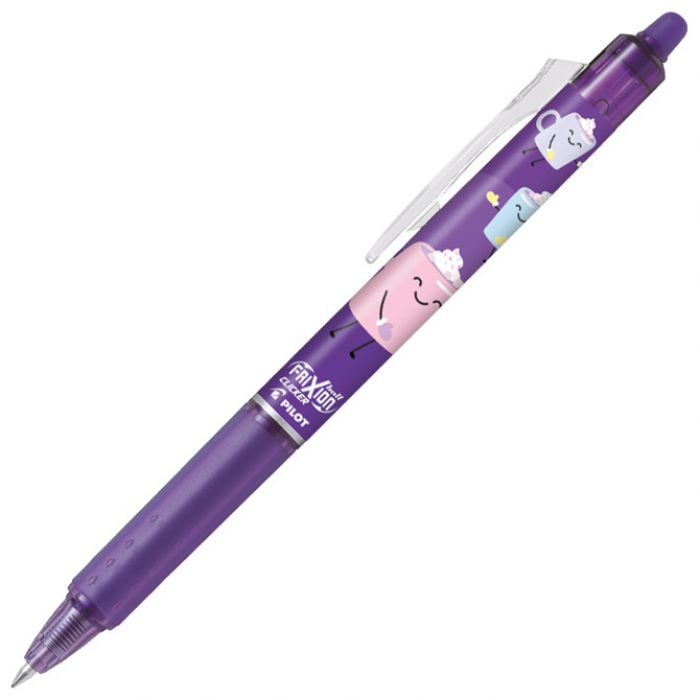 ROLER GEL 0,7MM FRIXION BALL CLICKER PIŠI-BRIŠI SWEET PARADISE PILOT (PLAVI ISPIS) LJUBIČASTI