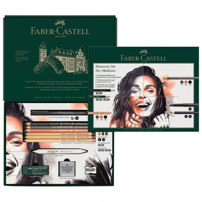 SET ART&GRAPHIC PK17 TRY-IT FABER CASTELL 112925