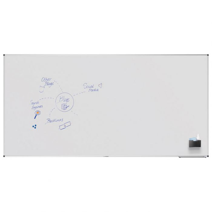 PLOČA MAGNETNA 240X120CM ALUMINIJSKI OKVIR UNITE PLUS LEGAMASTER 7-108276 BIJELA