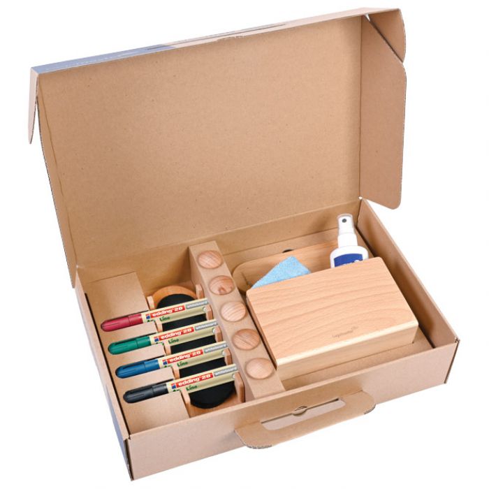 SET PRIBORA ZA BIJELU PLOČU 17 DIJELOVA LEGAMASTER 7-125600 DRVENI