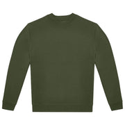 MAJICA DUGI RUKAVI B&C ID.332 CREW 280G MASLINASTO ZELENA 3XL