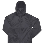 VJETROVKA S KAPULJAČOM ZIP UNISEX B&C # RESET LINED WINDBREAKER TAMNO SIVA M
