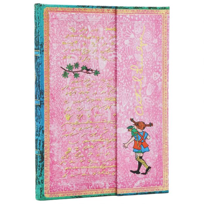 NOTES 12,5X18CM-MIDI CRTE  72L MAGNET PIPPI LONGSTOCKING PAPERBLANKS  PB1327-4