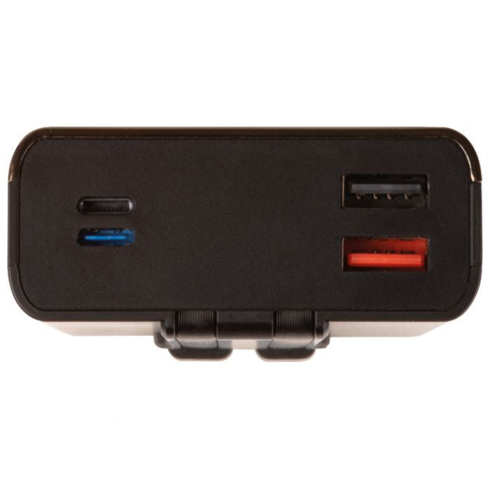 PUNJAČ POWERBANK 20000 MAH S FUNKCIJOM BRZOG PUNJENJA MOLU MARBELLA 3982-03 CRNI