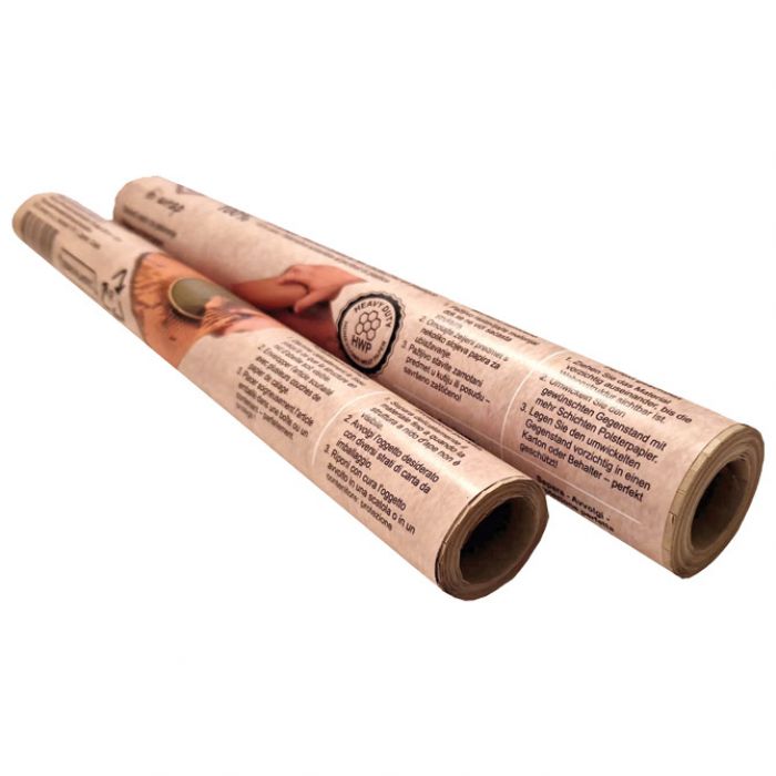 PAPIR OMOTNI SAĆASTI ROLA 80G 38CMX10M "BI WRAP MINI" SMEĐI