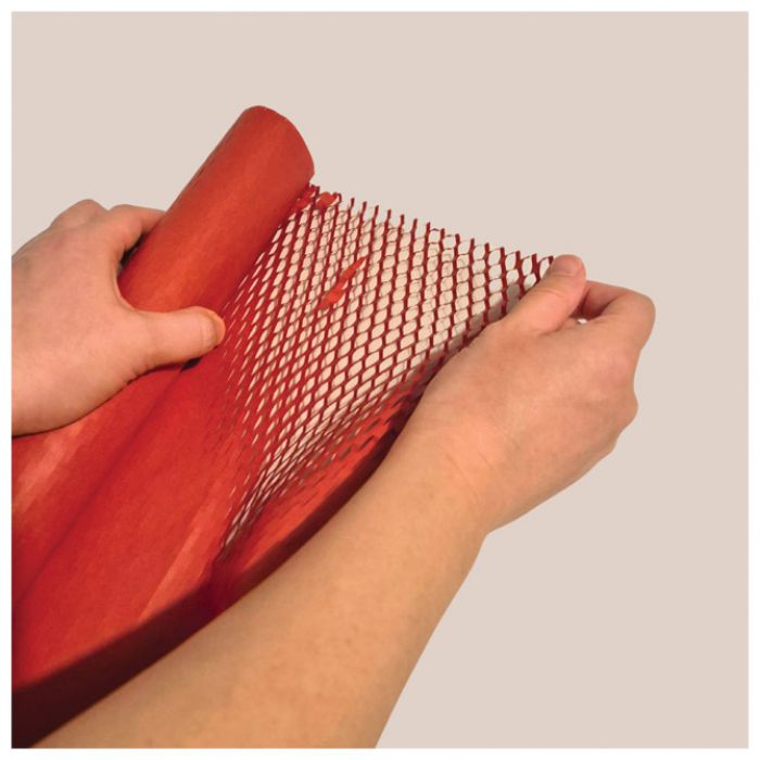 PAPIR OMOTNI SAĆASTI ROLA 80G 50CMX10M "BI WRAP MINI" CRVENI