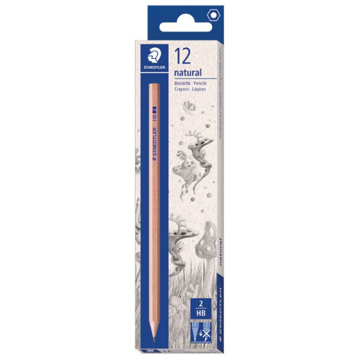 OLOVKA GRAFITNA HB NATUR STAEDTLER 130 60N-2