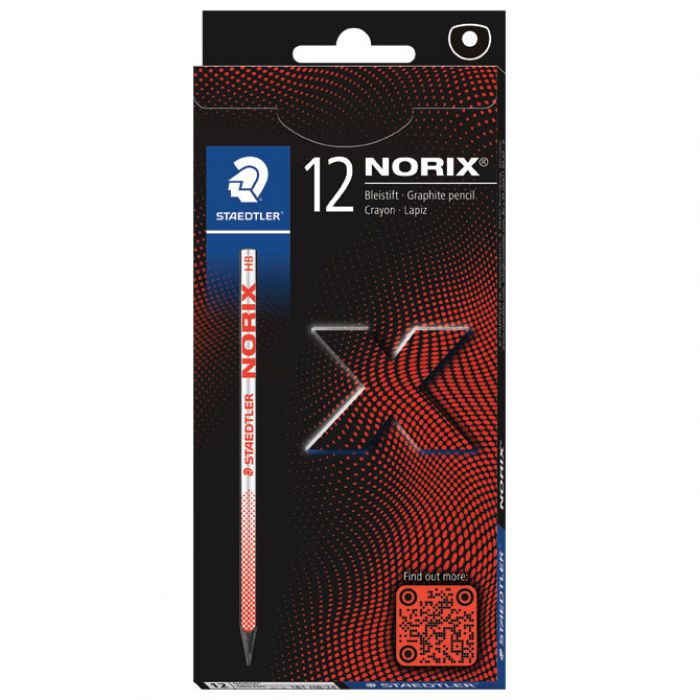 OLOVKA GRAFITNA HB NORIX STAEDTLER 181 HB-24 CRVENA