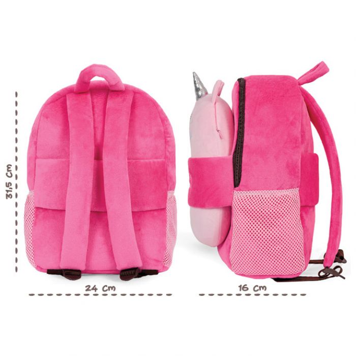 RUKSAK MINI S ODVOJIVIM JASTUKOM ZA PUTOVANJE LILY UNICORN PERLETTI 13098