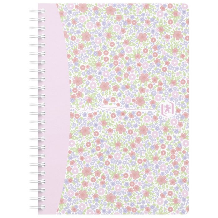 BLOK KOLEGIJ A5 CRTE  60L FLORAL PASTEL OXFORD 400094953 SORT