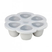 Beaba set od 6 silikonskih posuda za zamrzavanje od 90 ml, Grey