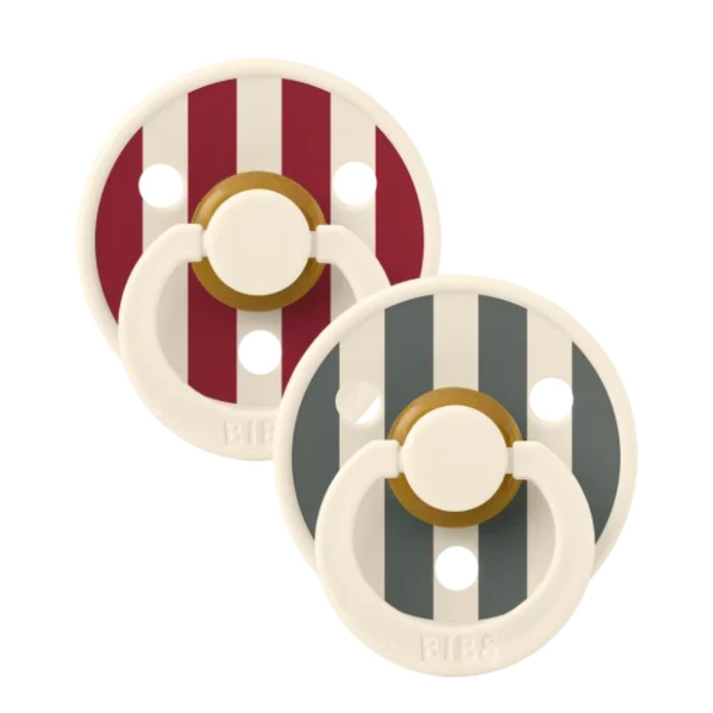 BIBS Studio Colour dude (okrugle) Block - Ruby Pine mix (vel.1)