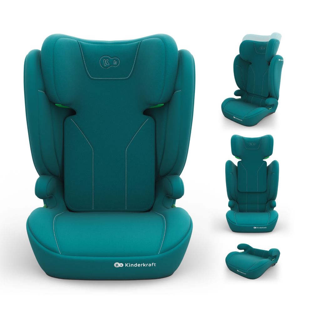 Kinderkraft autosjedalica I-Spark 2 Plus i-Size 15-36 kg (100-150 cm) bez Isofix-a - Green