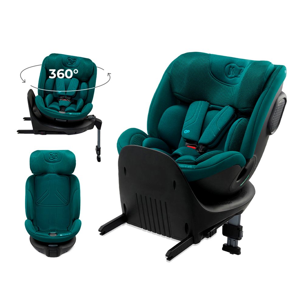 Kinderkraft autosjedalica XRIDER 2 i-Size 0-36 kg (40-150 cm) 360 - Zelena