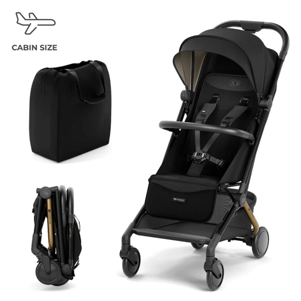 Kinderkraft Sportska kolica Pilot 2, Midnight Black