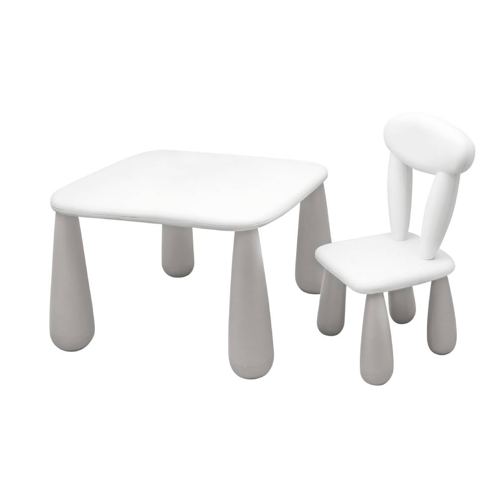 Luna Classic set stol i stolac, sivi