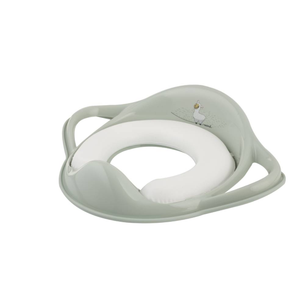 Tapecirana daska za WC Lama MINIMAL, Sage green