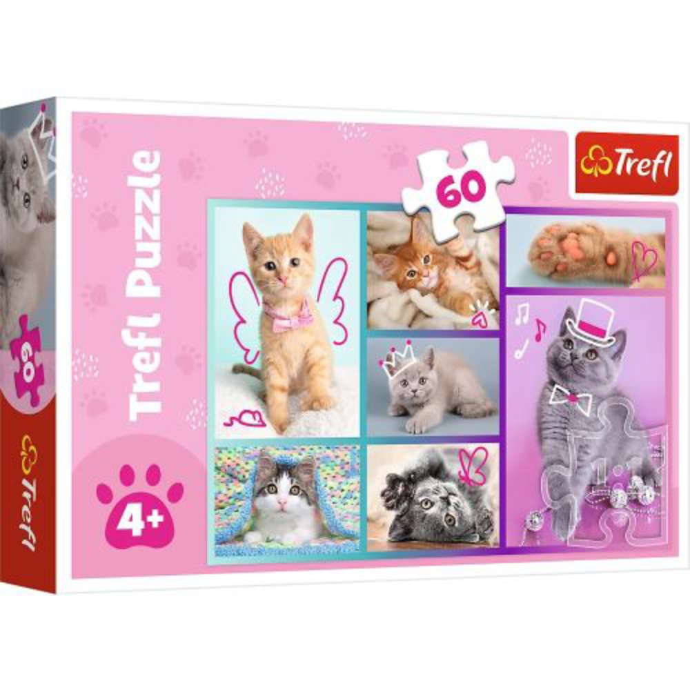 TREFL Baby puzzle mace, 60 kom 17373