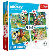 TREFL Baby puzzle Mickey Mouse 4u1 34604