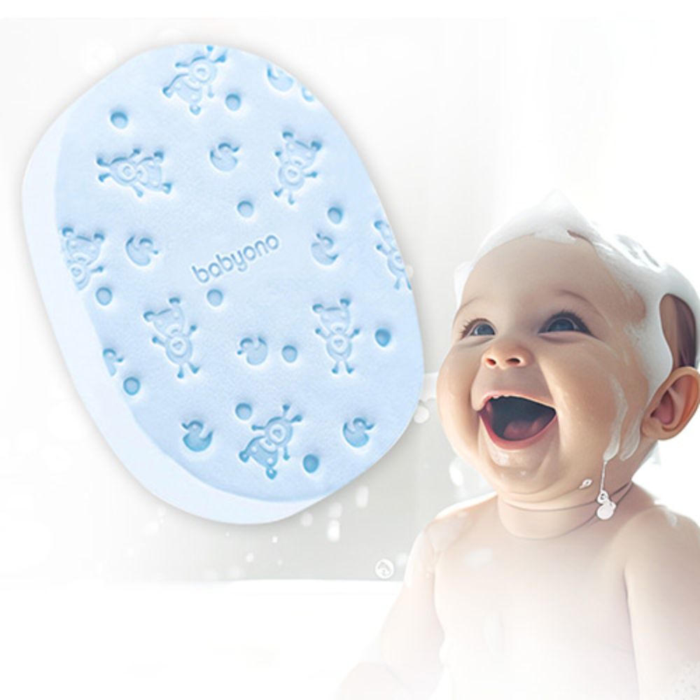 BabyOno Spužva za kupanje - Plava