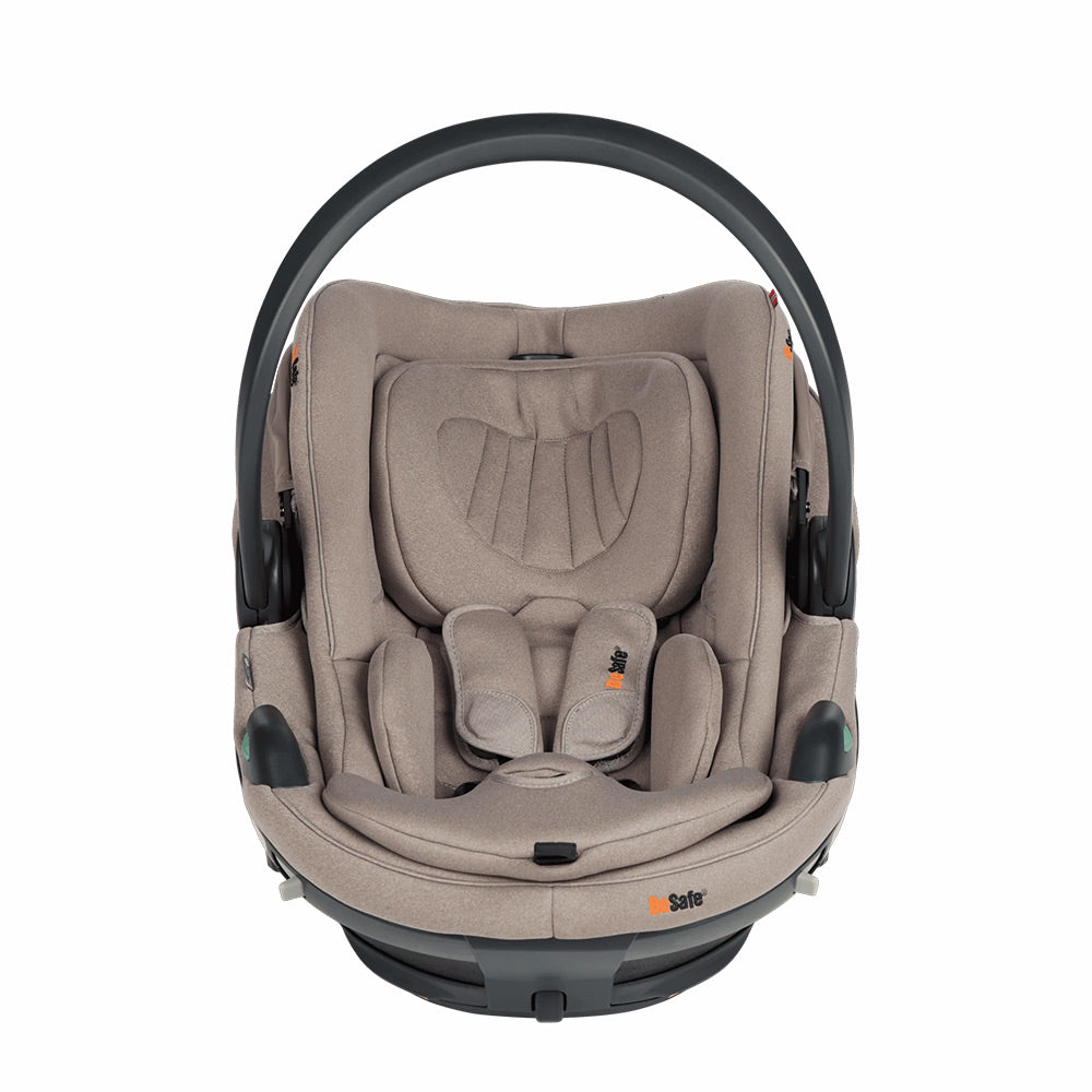 BeSafe autosjedalica Go Beyond2 i-Size 0-13 kg (40-87 cm), Dark Sand Soft Breeze