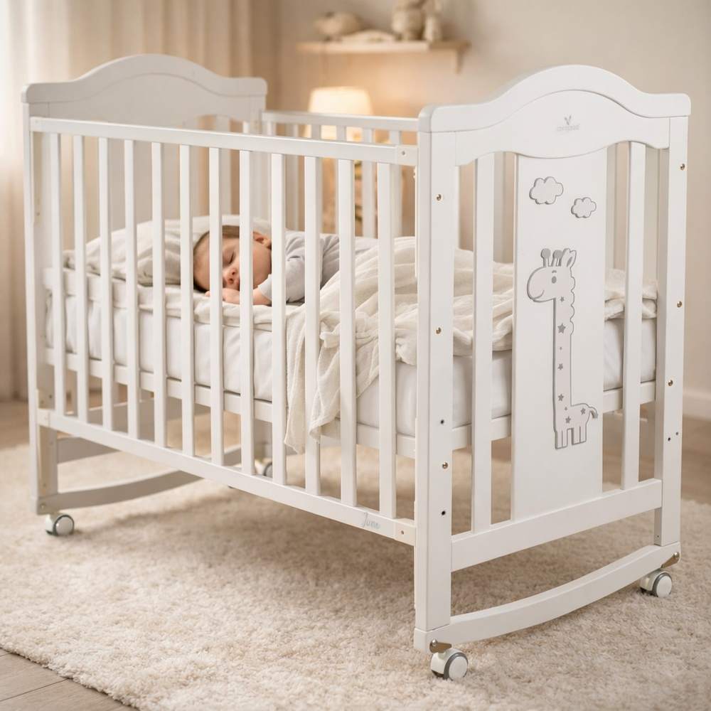 Cangaroo Juno kinderbet, bijela