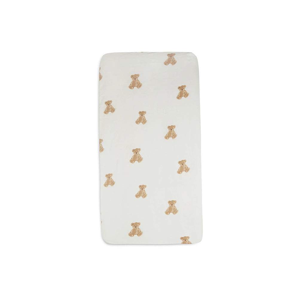 Jollein Plahta s gumicom Jersey 60x120 cm, Teddy Bear