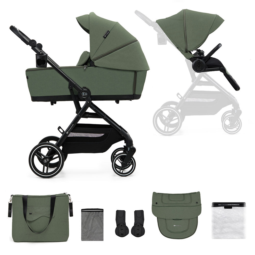 Kinderkraft dječja kolica Yoxi 2u1, Mystic Green