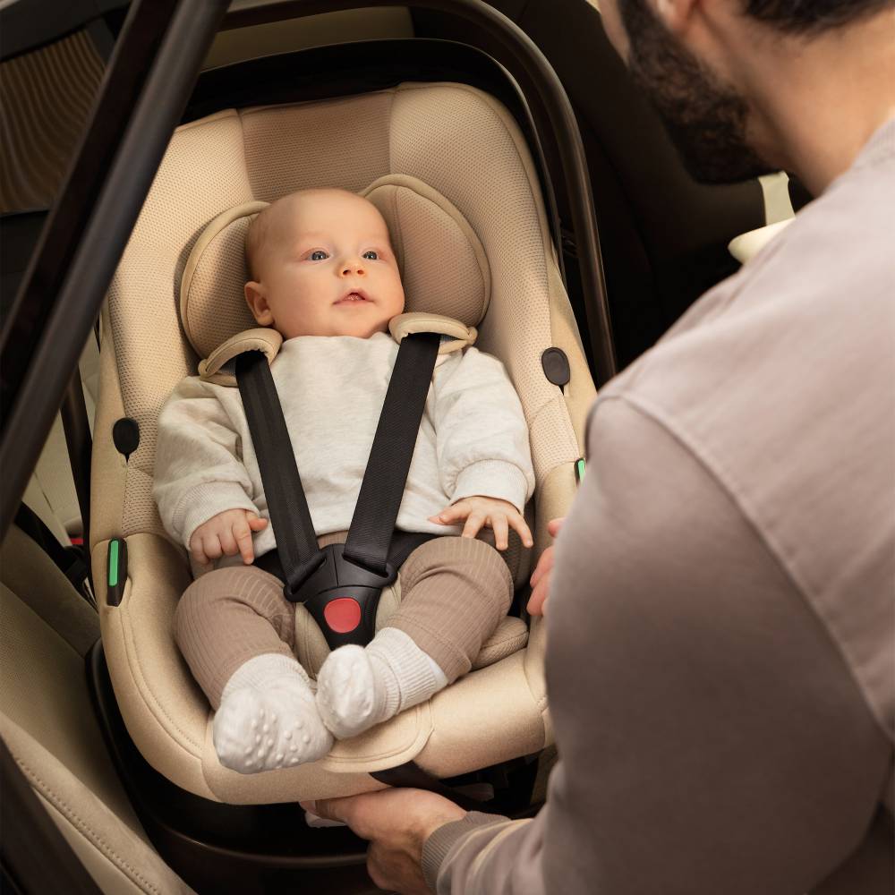 Kinderkraft ENDURA 3u1 Modular System (autosjedalice I-LITE + I-FIX ENDURA + baza ENDURA SAFE FX) - Beige