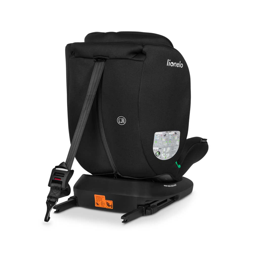 Lionelo autosjedalica Bastiaan i-Size 0-36 kg (40-150 cm) 360, Black Grey
