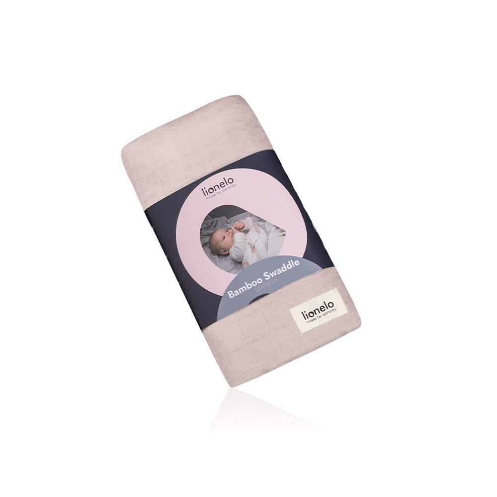 Lionelo Swaddle deka bambus 120x120 cm - Beige Sand
