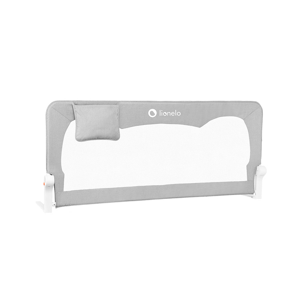 Lionelo zaštitna ograda za krevet Hanna 150x66 cm, Grey