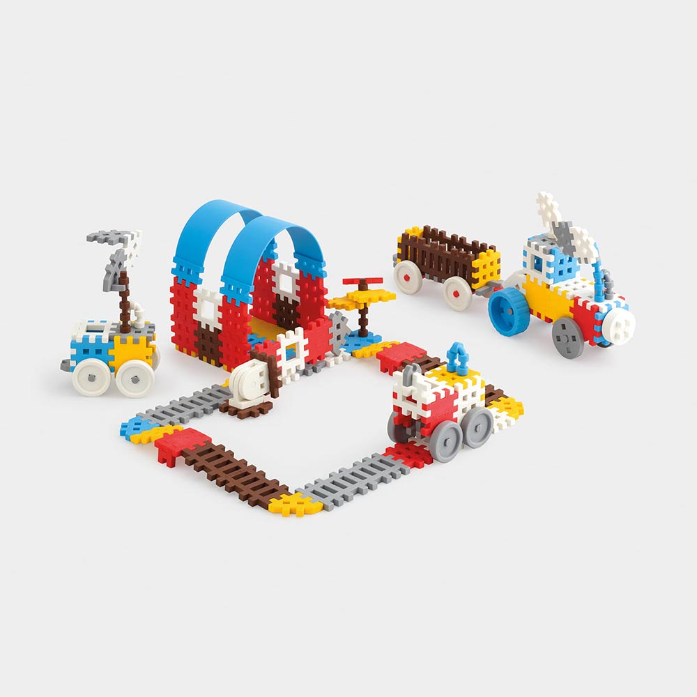 Marioinex Mini Waffle konstruktor 140 kom - Plava