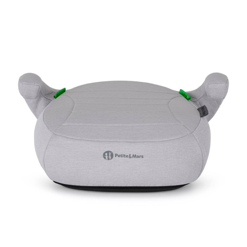 PETITE&MARS booster autosjedalica Zuno (125-150 cm) bez Isofix-a - Gentle Grey