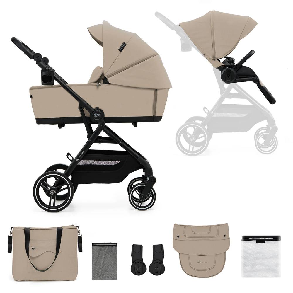 Kinderkraft dječja kolica Yoxi 2u1 - Sand Beige