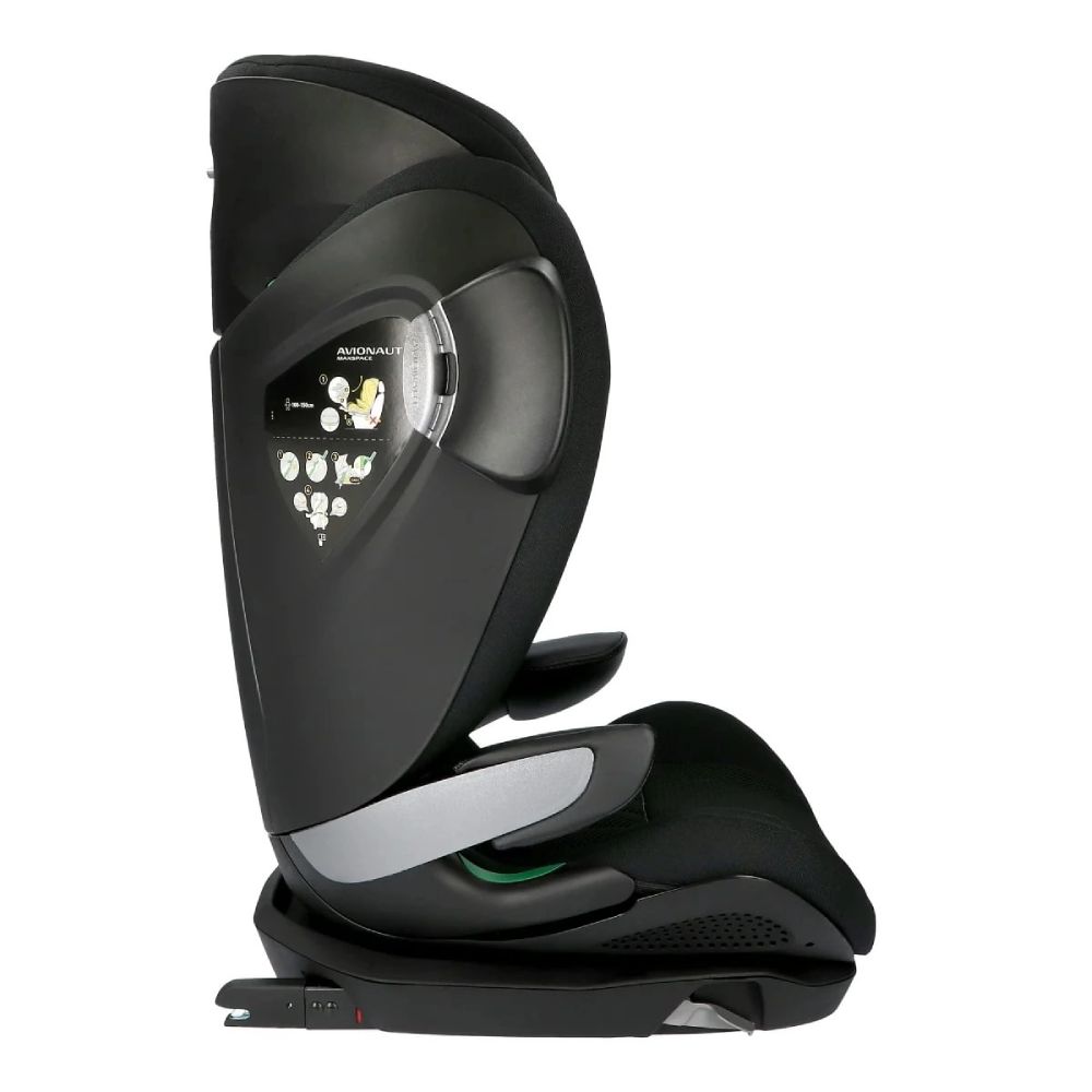 Autosjedalica Avionaut MaxSpace AirFlow+ Isofix 15-50 kg (100-150 cm), Black