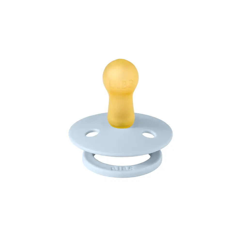 BIBS Colour dude (okrugle) - Iron/Baby Blue (vel.1)