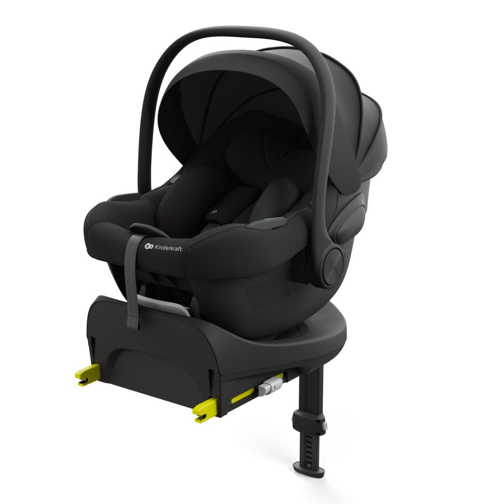 Kinderkraft ENDURA 3u1 Modular System (autosjedalice I-LITE + I-FIX ENDURA + baza ENDURA SAFE FX) - Black