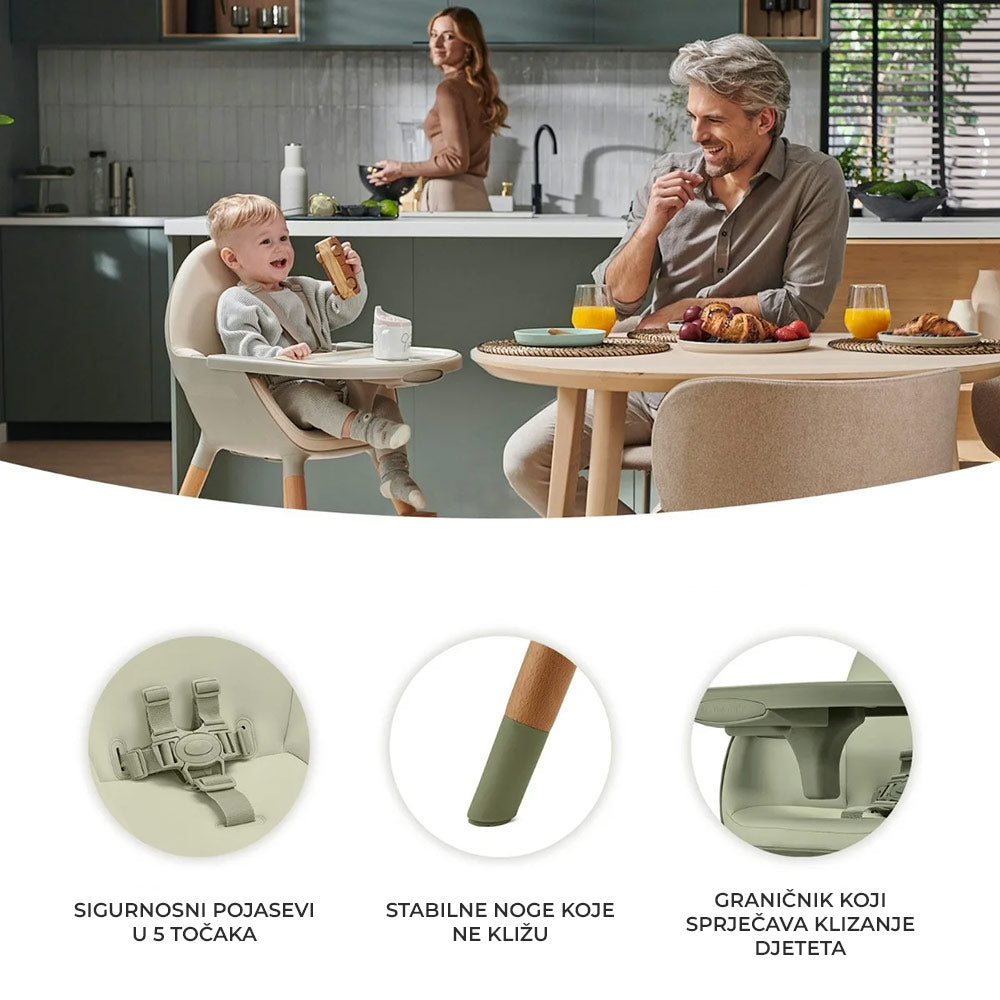 Kinderkraft Hranilica Fini 2 2u1 - Green