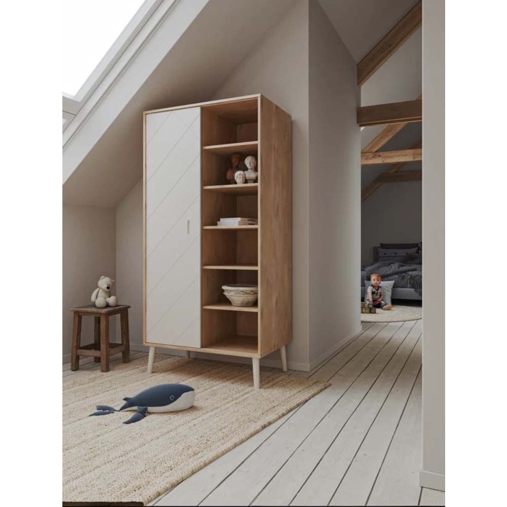 Faktum Peak ormar, Natural Oak-White