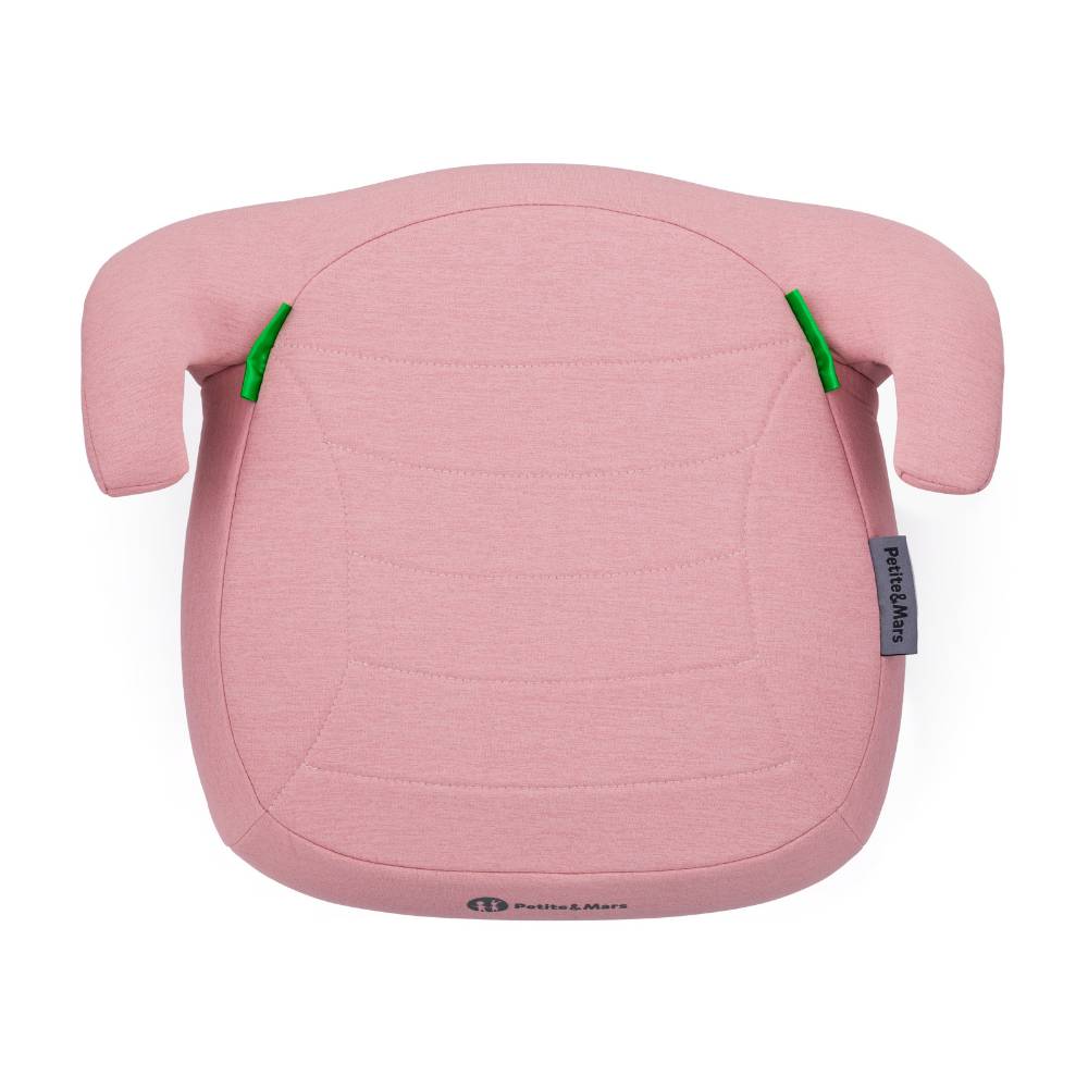 PETITE&MARS booster autosjedalica Zuno (125-150 cm) bez Isofix-a - Han Pink