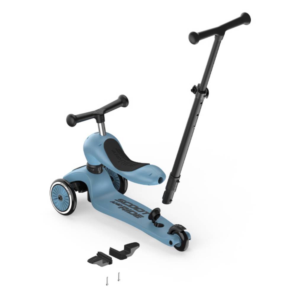 Romobil Scoot&Ride Highwaykick 1 Push and Go Steel