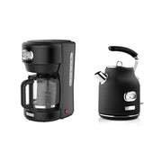 Westinghouse Retro Black coffee set
